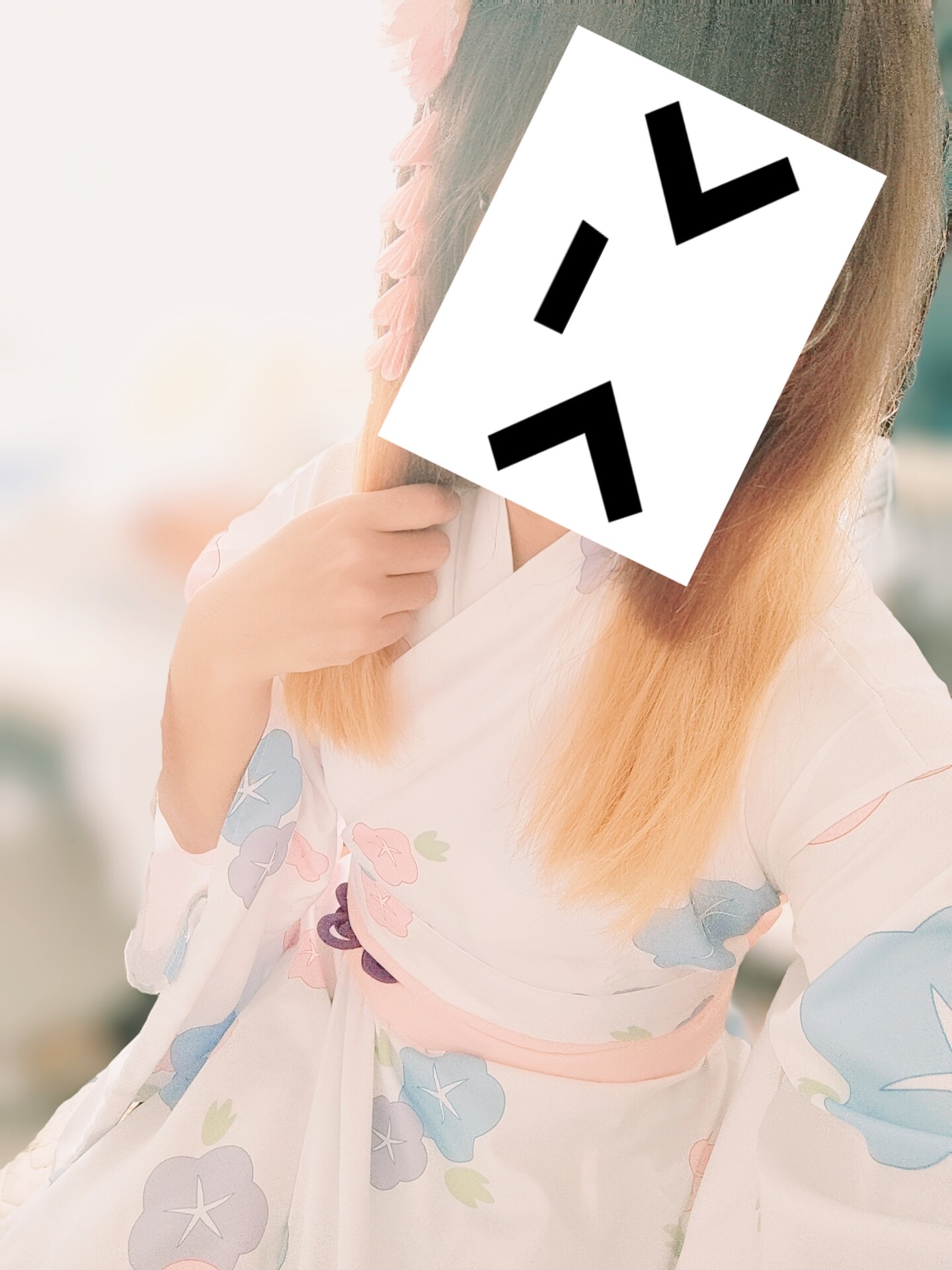 头发是真的哦嘿嘿