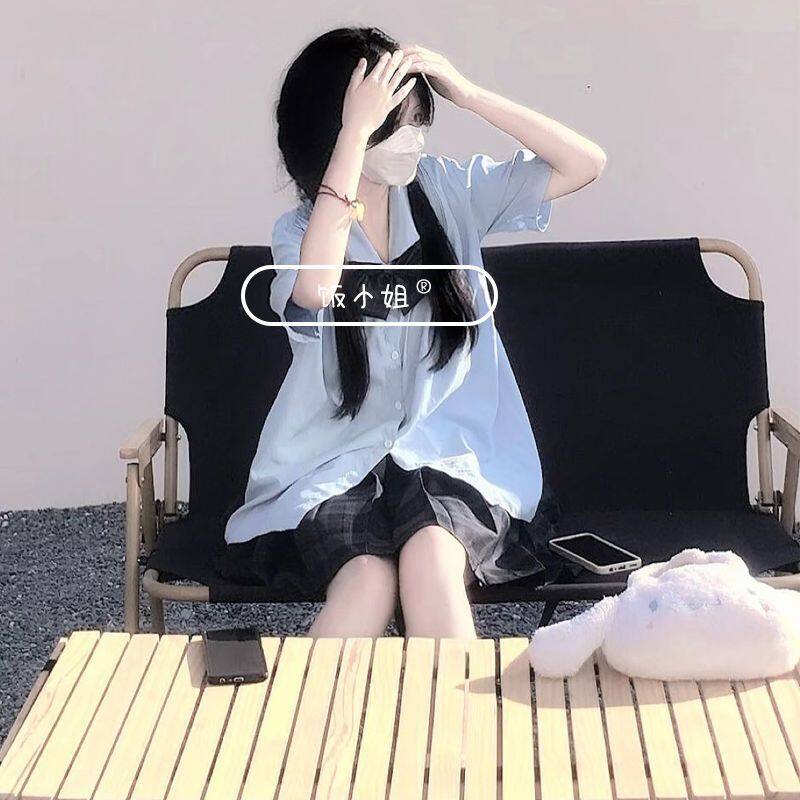 水色系jk制服套装男女同款 - 制服(jk等) | 小南娘好物推荐